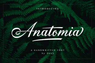 Anatomia Script: A Modern Typeface for Makers