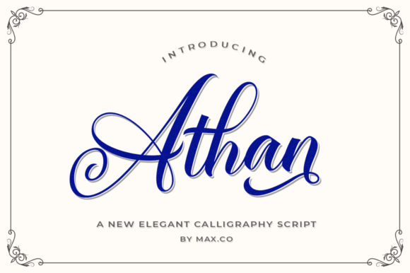 Athan Script: A Typeface for Clear Campaigns