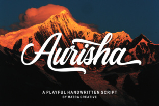 Aurisha Script: A Handwritten Typeface for Web Design
