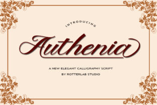 Authenia Script: A Vintage Typeface for Modern Brands