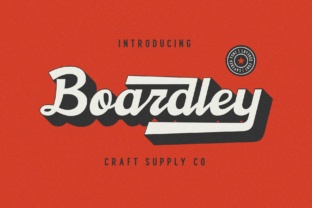 Boardley Script: A Typeface for Bold Branding