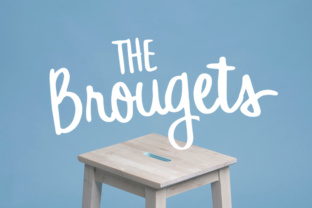 Brougets Script: A Hand-Lettered Typeface for Digital Brands