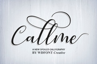Callme Script: A Handwritten Typeface for Editorial Design