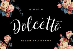 Dolcetto Script: A Modern Typeface for Elegant Editorial Design