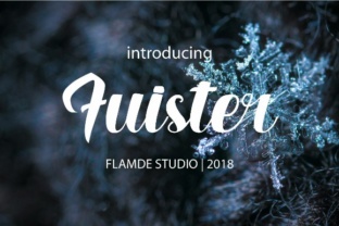 Fuister Script: A Bold Typeface for Digital Design