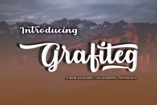 Grafiteg Script: A Bold Typeface for Striking Brand Identity