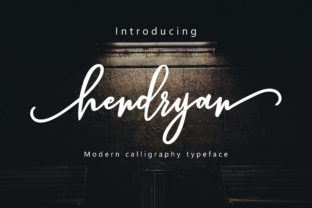 Hendryan Script: A Typeface for Makers
