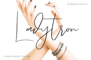Ladytron Script Font for Bold Campaigns