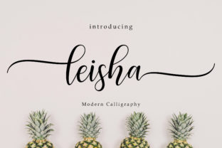 Leisa Script: A Handwritten Font for Makers