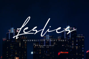 Leslies Script: A Handwritten Typeface for Modern Web Design