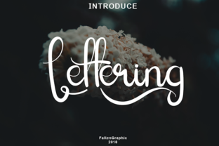 Lettering Script: A Modern Typeface for Brand Identity