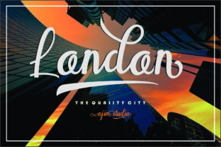 London Script: A Handcrafted Font for Makers