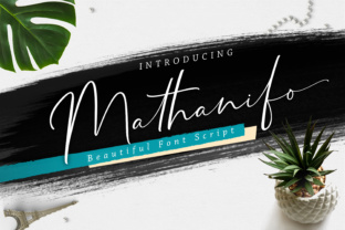 Mathanifo Script: A Modern Handwritten Typeface for Web Design