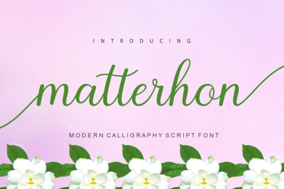 Matterhon Script: A Modern Typeface for Campaigns