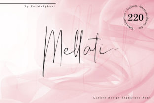 Mellati Script: A Premium Typeface for Elegant Branding