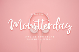Monstterday Script: Elevate Your Campaign Typeface