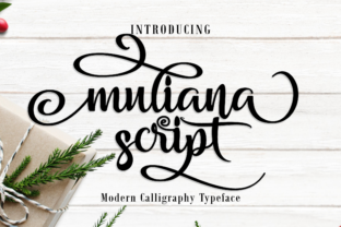 Muliana Script: A Modern Typeface for Digital Branding