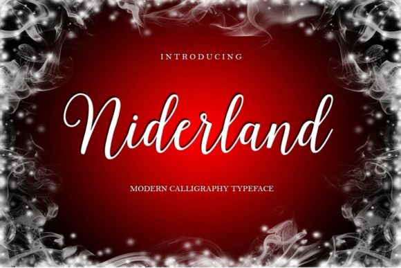 Niderland Script: A Modern Typeface for Editorial Design