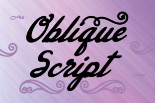 Oblique Script: A Web Designer's Review
