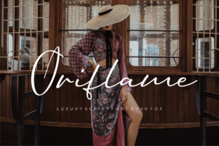 Oriflame Script Font for Small Business Branding