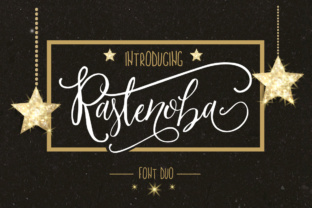 Rastenoba Script: An Elegant Typeface for Editorial Design