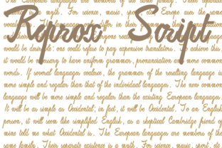 Reprox Script: A Bold Handwritten Font for Makers