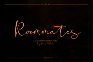 Roommates Script: A Typeface for Editorial Design
