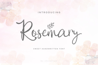 Rosemary Script: A Playful Font for Crafters