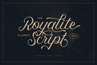 Royalite Script Family: A Designer’s Take