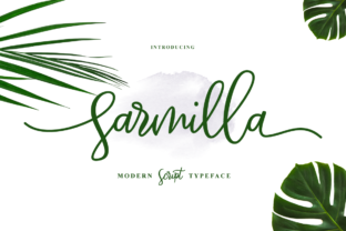 Sarmilla Script: The Handwritten Typeface for Scroll-Stopping Content