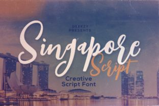Singapore Script: A Playful Font for Brand Identity
