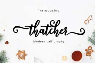 Thatcher Script: A Playful Typeface for Bold Campaigns