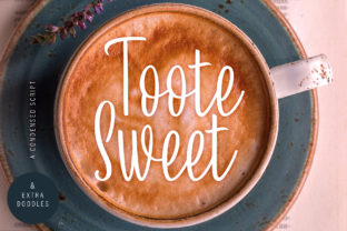 Toote Sweet Script: The Perfect Craft Font