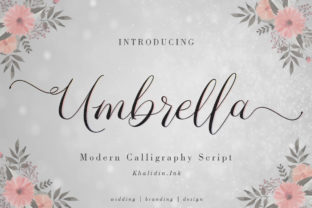 Umbrella Script: A Modern Typeface for Brand Identity
