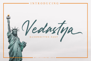 Vedastya Script: An Elegant Typeface for Editorial Design