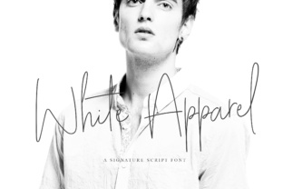 White Apparel Script: A Typeface for Modern Brands